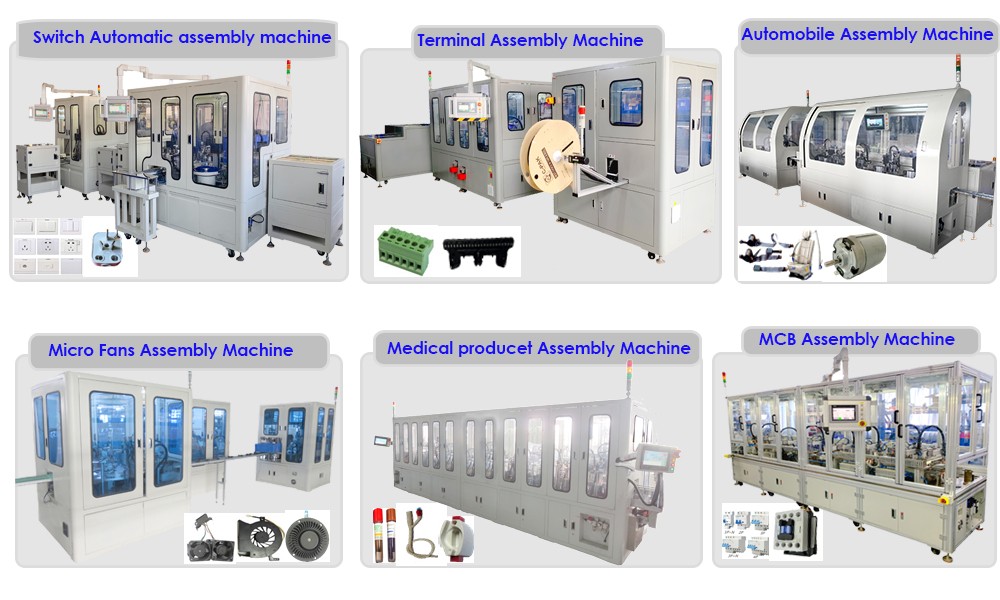 Two-way British Switch Flexible Automatic Assembly Machine Production Line
