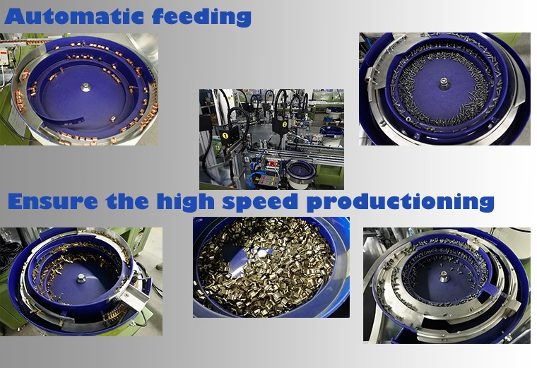 Custom-made Temperature Controlled Switch Automatic Assembly Machine Production Line