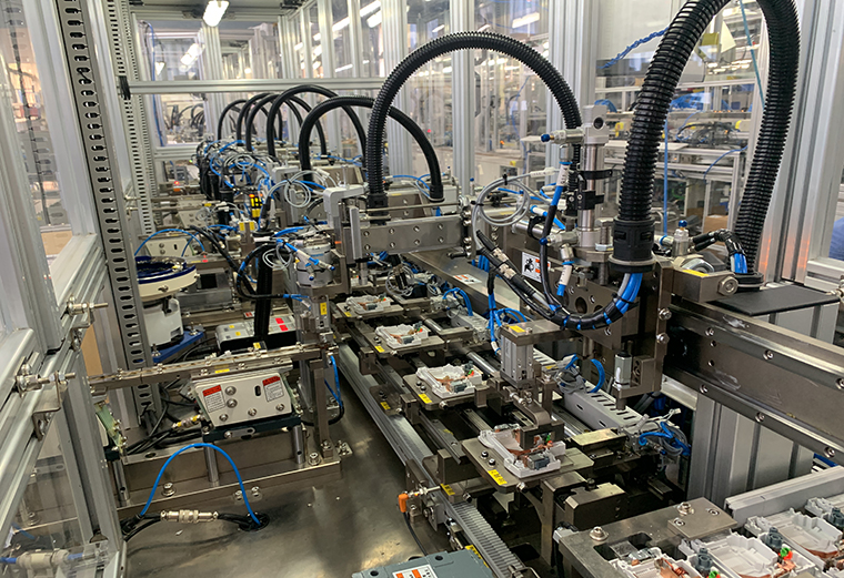 Single Pole MCB Circuit Breaker Automation Assembly Machine Equipment Line