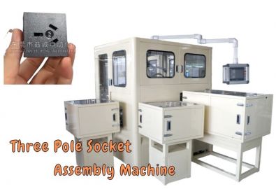 Customized Automatic Assembly Machine for Three Pole Socket Production Line