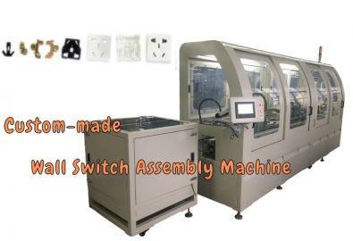 Five Holes Wall Switch Electrical Socket Automatic Functional Test & Assembly Machine