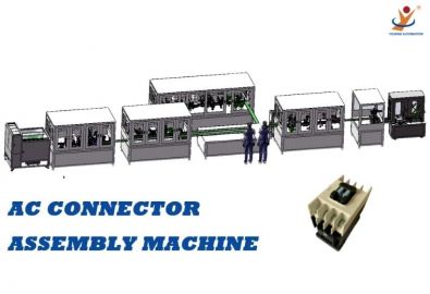 Custom-made AC Connector Automatic Assembly Machine